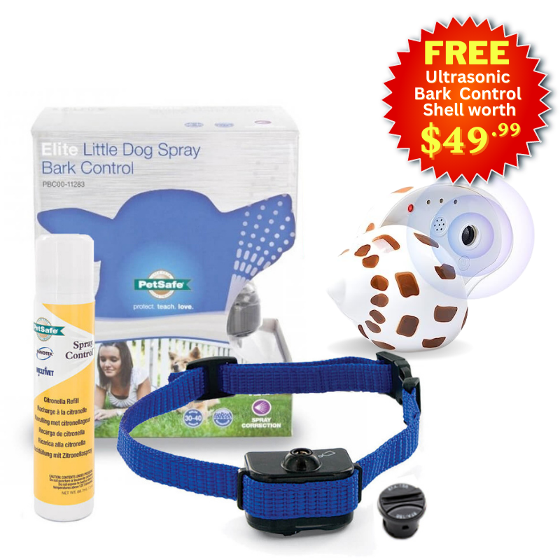 PetSafe Elite Little Dog Spray Bark Collar for small dogs. Preorder Only